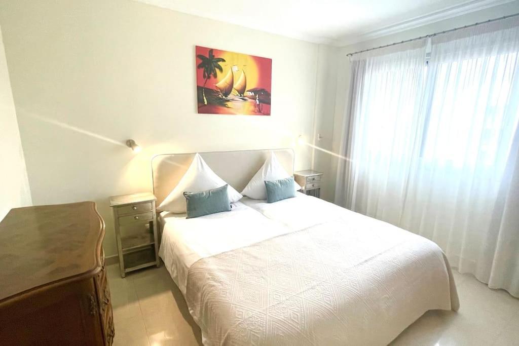 Luxurioese Duplex Ferienwohnung In Sehr Ruhiger Wohnanlage Mit Meerblick Palm-mar Buitenkant foto