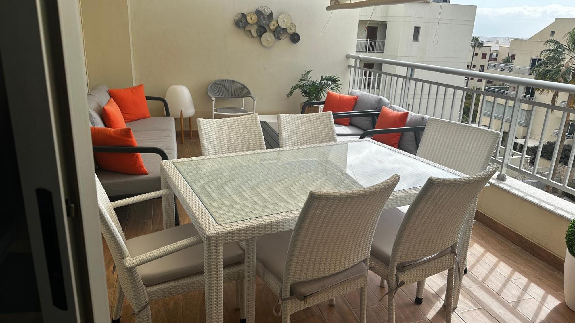 Luxurioese Duplex Ferienwohnung In Sehr Ruhiger Wohnanlage Mit Meerblick Palm-mar Buitenkant foto